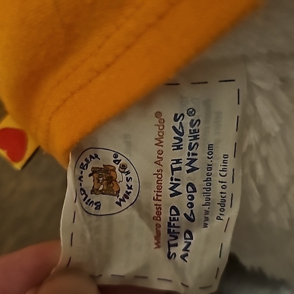 Build-A-Bear White Boo-ridic Ghost Plush Halloween with Shirt - Picture 5 of 7